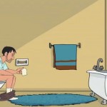 EVERYDAY HULK: in the bathroom