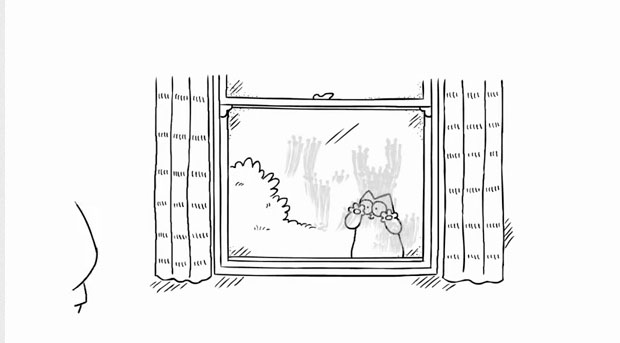 Simon’s Cat in “Window Pain”