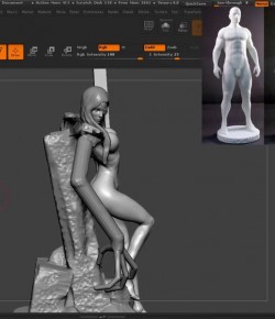 3 Boyutlu Çıktı İçin Karakter Modelleme (Zbrush)