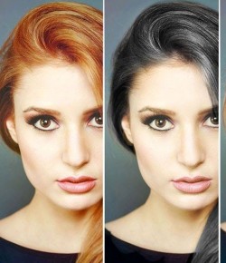 Photoshop İle Saç Rengi Değiştirme – Tutorıal