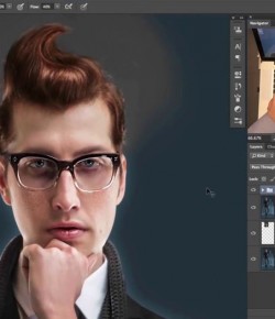 PHOTOSHOP ‘DA SAÇ SİTİLİ YARATMA