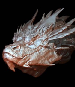 Smaug Modelleme – ZBRUSH